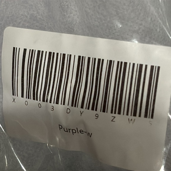 Purple Clear Backpack with Rainbow Accents heavy duty for school stadium approve - Picture 15 of 15